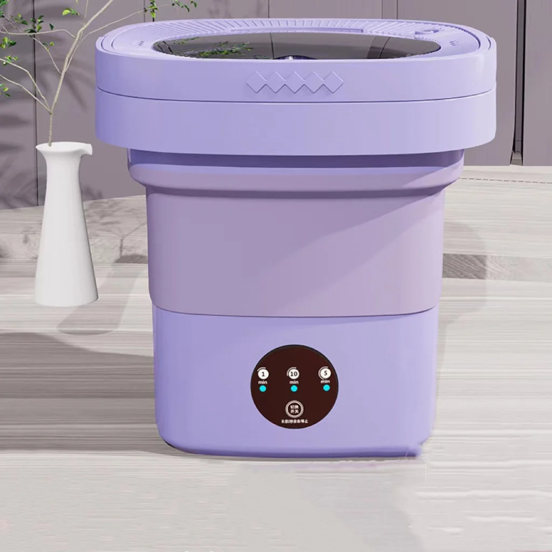 Travelers way foldable washing machine